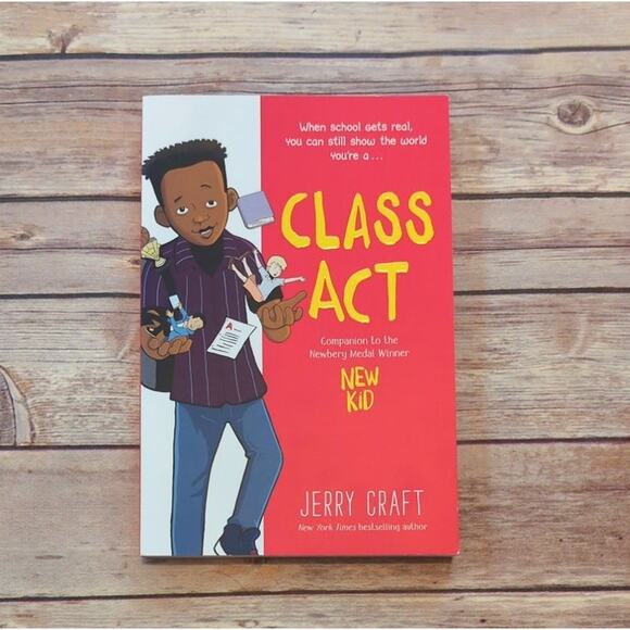 Class Act- Companion Book to New Kid -Graphic Novel-  Jerry Craft Paperback Book - Picture 1 of 6